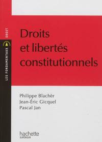 Droits et libertés constitutionnels