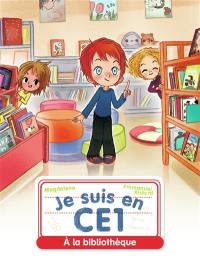 Je suis en CE1. A la bibliothèque