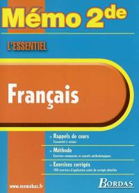 Français : rappels de cours, méthode, exercices corrigés