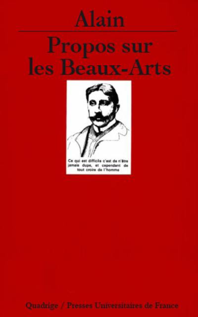 Propos sur les beaux-arts