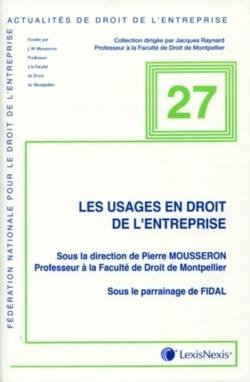 Les usages en droit de l'entreprise