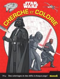 Star Wars : cherche et colorie