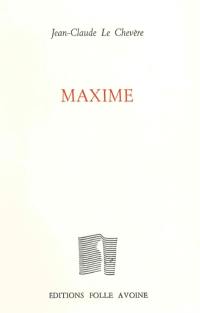 Maxime