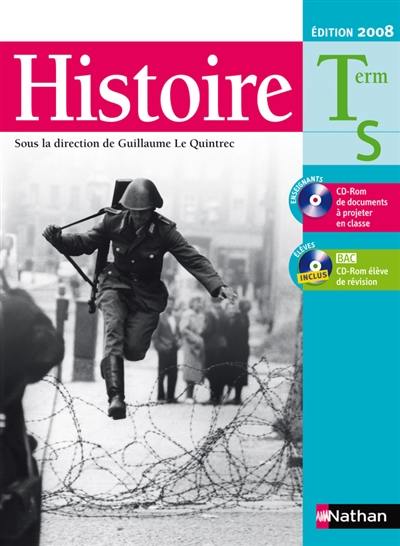 Histoire terminale S : livre de l'élève avec CD-ROM élève