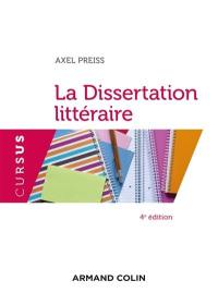 La dissertation littéraire