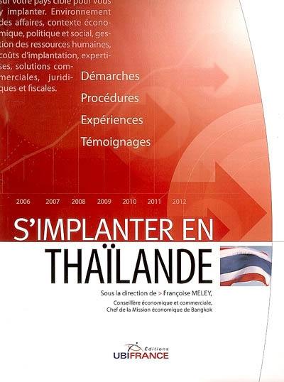 S'implanter en Thaïlande