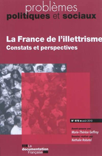 Problèmes politiques et sociaux, n° 975. La France de l'illettrisme : constats et perspectives