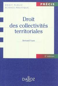 Droit des collectivités territoriales