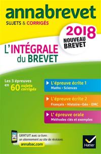 L'intégrale du brevet : nouveau brevet 2018