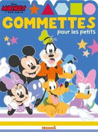 Mickey et ses amis (fond bleu) : gommettes pour les petits