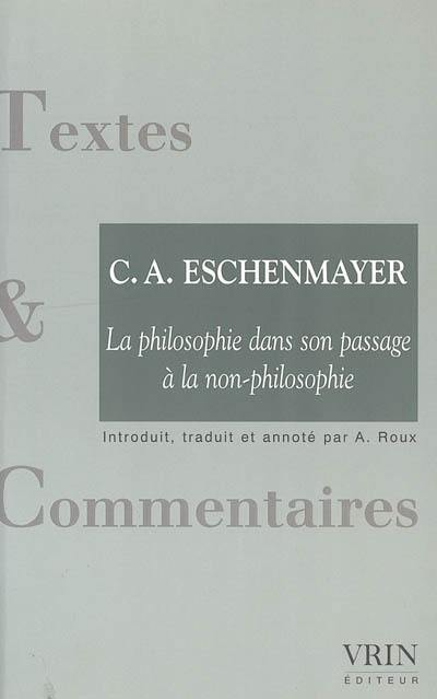 La philosophie dans son passage à la non-philosophie