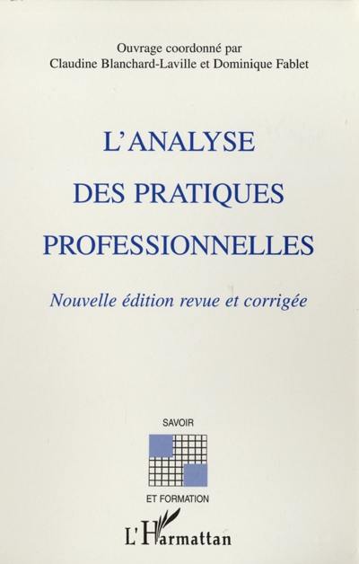 L'analyse des pratiques professionnelles