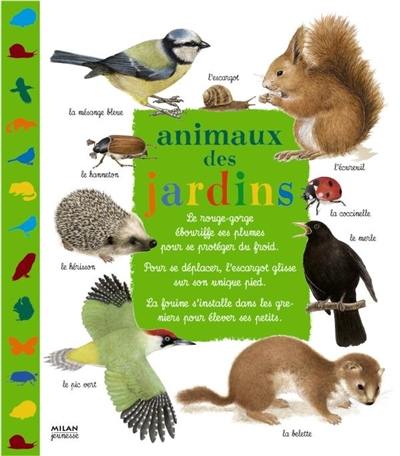 Animaux des jardins