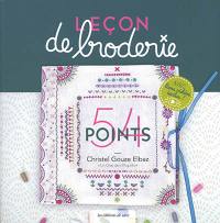 Leçon de broderie : 54 points