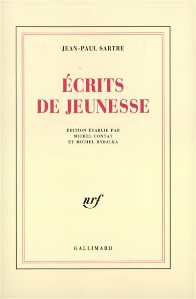 Ecrits de jeunesse