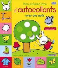 Mon premier livre d'autocollants avec des mots, 2-4 ans