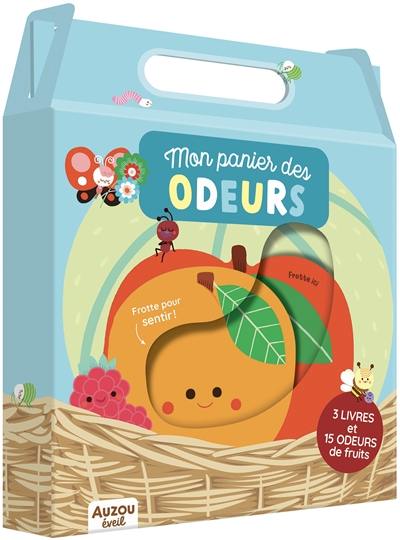 Mon panier des odeurs : 3 livres et 15 odeurs de fruits