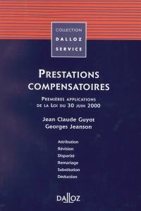 Prestations compensatoires : premières applications de la loi du 30 juin 2000