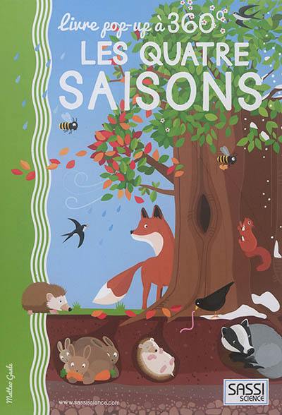 Les quatre saisons : livre pop-up à 360°