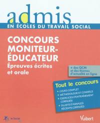 Concours moniteur-éducateur : épreuves écrites et orale