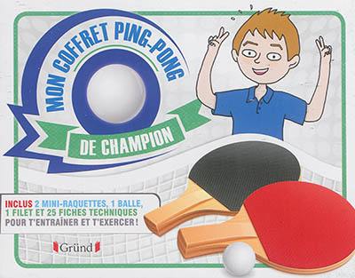 Mon coffret ping-pong de champion