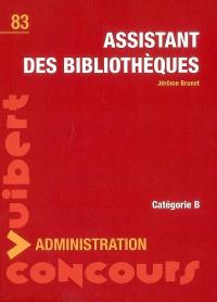 Assistant des bibliothèques : catégorie B