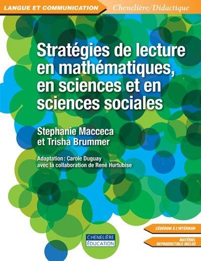 Stratégies de lecture en mathématiques, en sciences et en sciences sociales