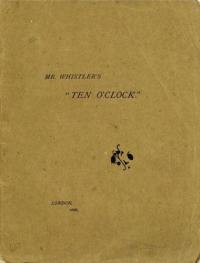 Mr. Whistler´s Ten O´Clock