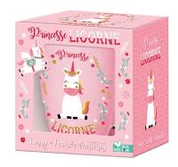 Princesse licorne : coffret mug