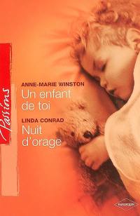 Un enfant de toi. Nuit d'orage