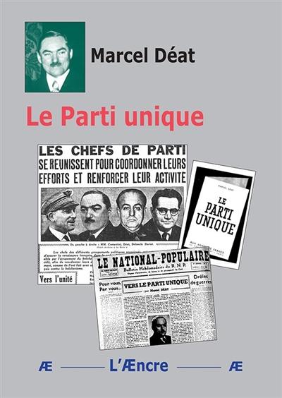 Le Parti unique