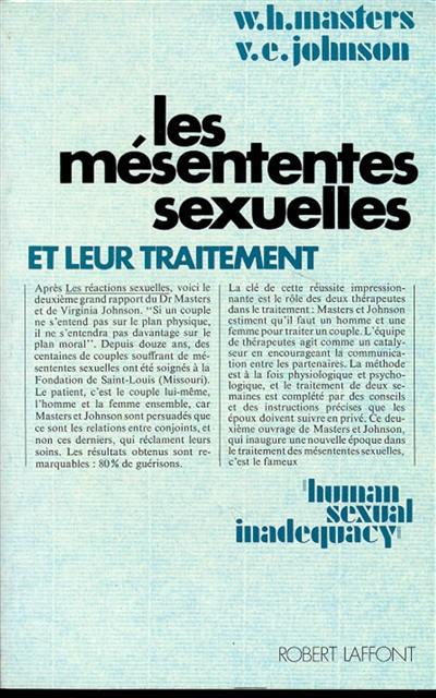 Les Mésententes sexuelles : et leur traitement