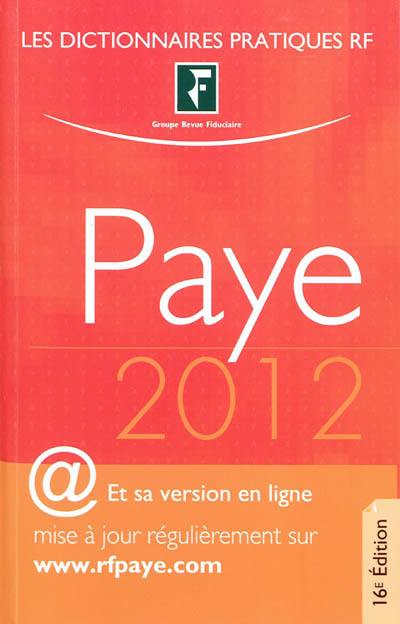 Paye 2012