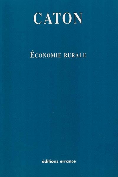 Economie rurale