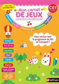 Mon carnet de jeux avec les MoshiMoshi : CE1, 7-8 ans