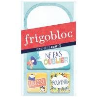 Frigobloc : pense-bêtes aimantés