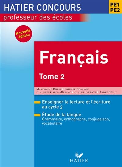 Français PE1-PE2. Vol. 2