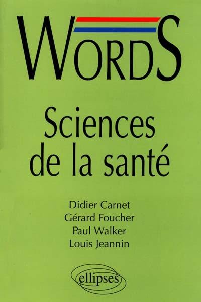 Words : sciences de la santé