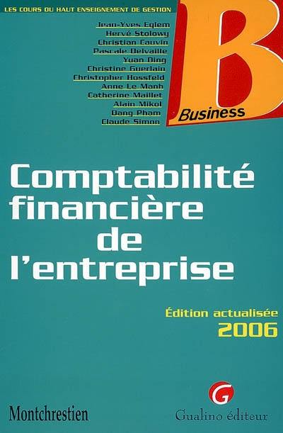 Comptabilité financière de l'entreprise