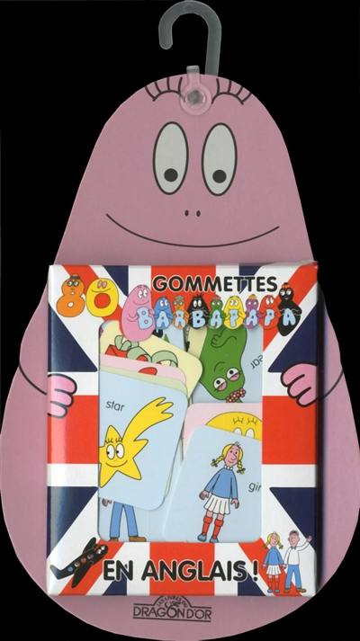 En anglais ! : 80 gommettes Barbapapa