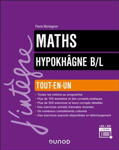 Maths hypokhâgne BL : tout-en-un