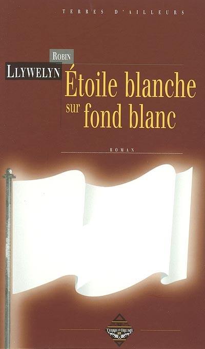 Etoile blanche sur fond blanc