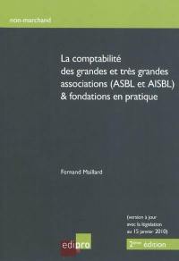 La comptabilité des grandes et très grandes associations (ASBL et AISBL) & fondations en pratique