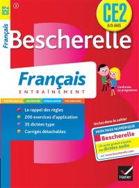 Bescherelle français CE2, 8-9 ans : entraînement