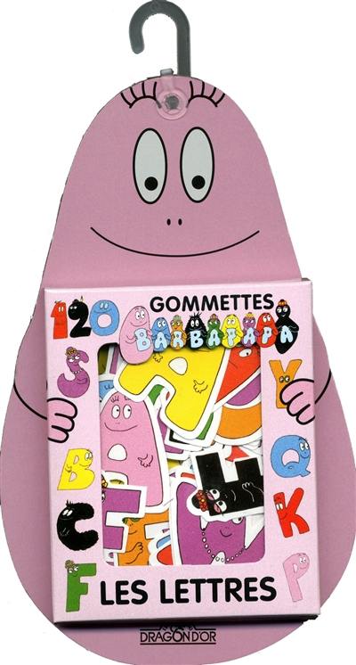 Les lettres : 120 gommettes Barbapapa