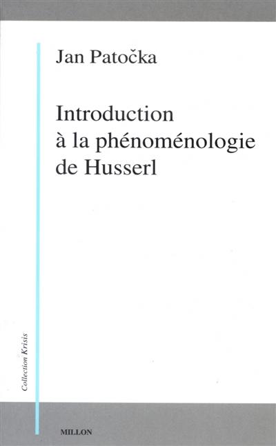 Introduction à la phénoménologie de Husserl