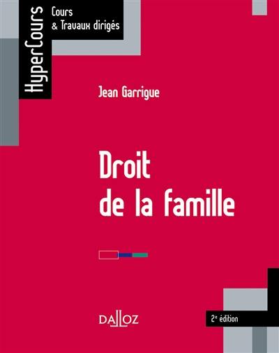 Droit de la famille