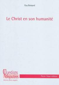 Le Christ en son humanité