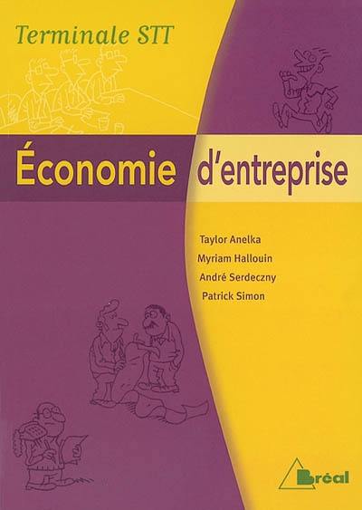 Economie d'entreprise, terminale STT