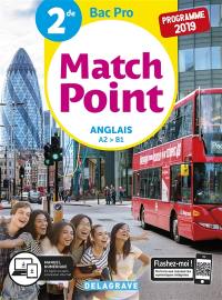 Match point, anglais A2-B1, 2de bac pro : programme 2019